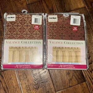 VTG Valance Collection Tailored Valance Curtain in Mallorca